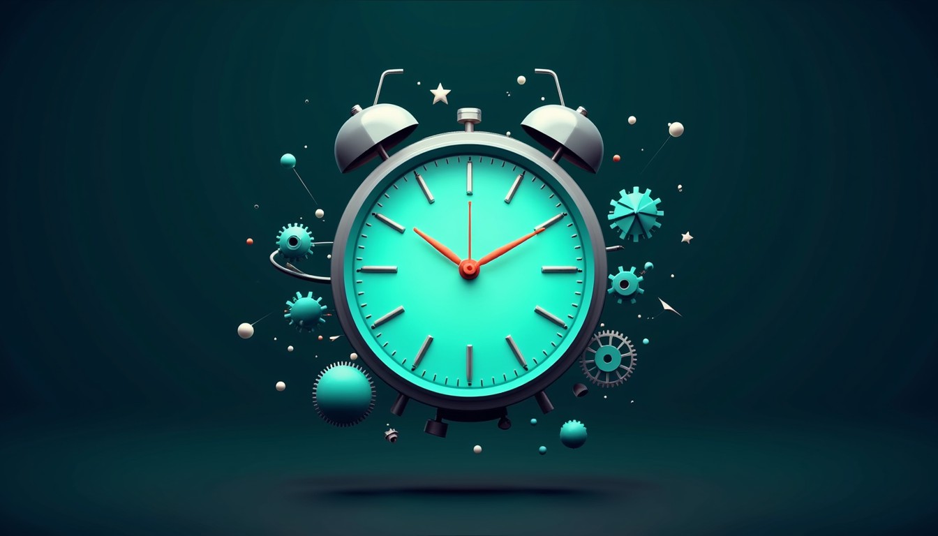 Free Floating Turquoise Timepiece Image - Clock, Turquoise, Floating ...