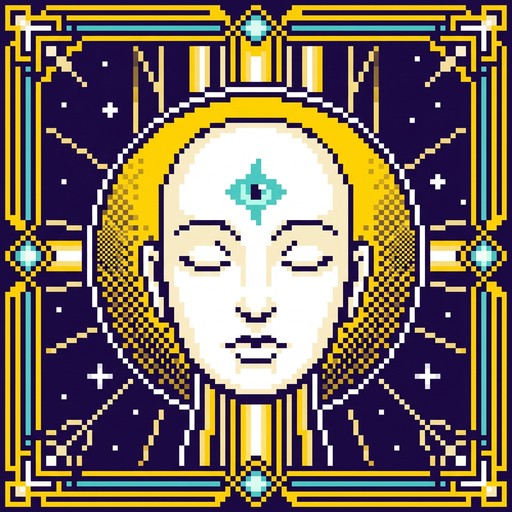 Free Divine Pixel Portrait Image - Meditation, Spiritual, Divine ...