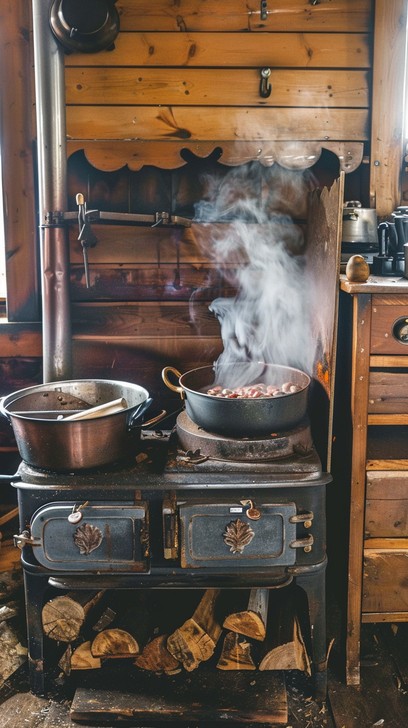 Free Cozy Vintage Kitchen Image | Download at StockCake