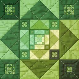 Free Fractal Green Quilt Image - Quilt, Fractal, Recursive | Download ...
