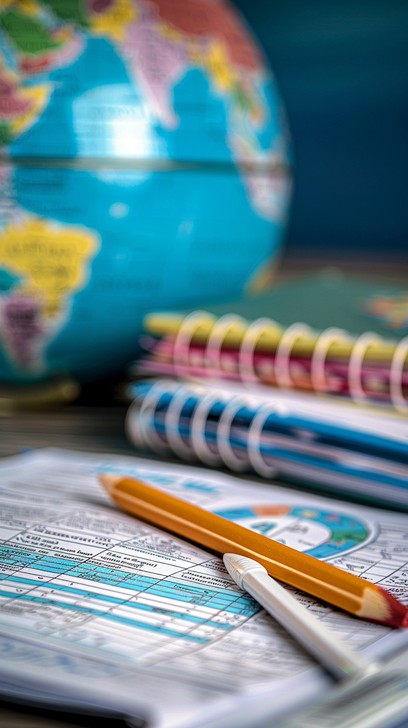 Free Educational study tools Image - Education, Globe, Notebook ...