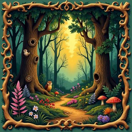Free Enchanted Forest Path Image - Forest, Magical, Path | Download at ...