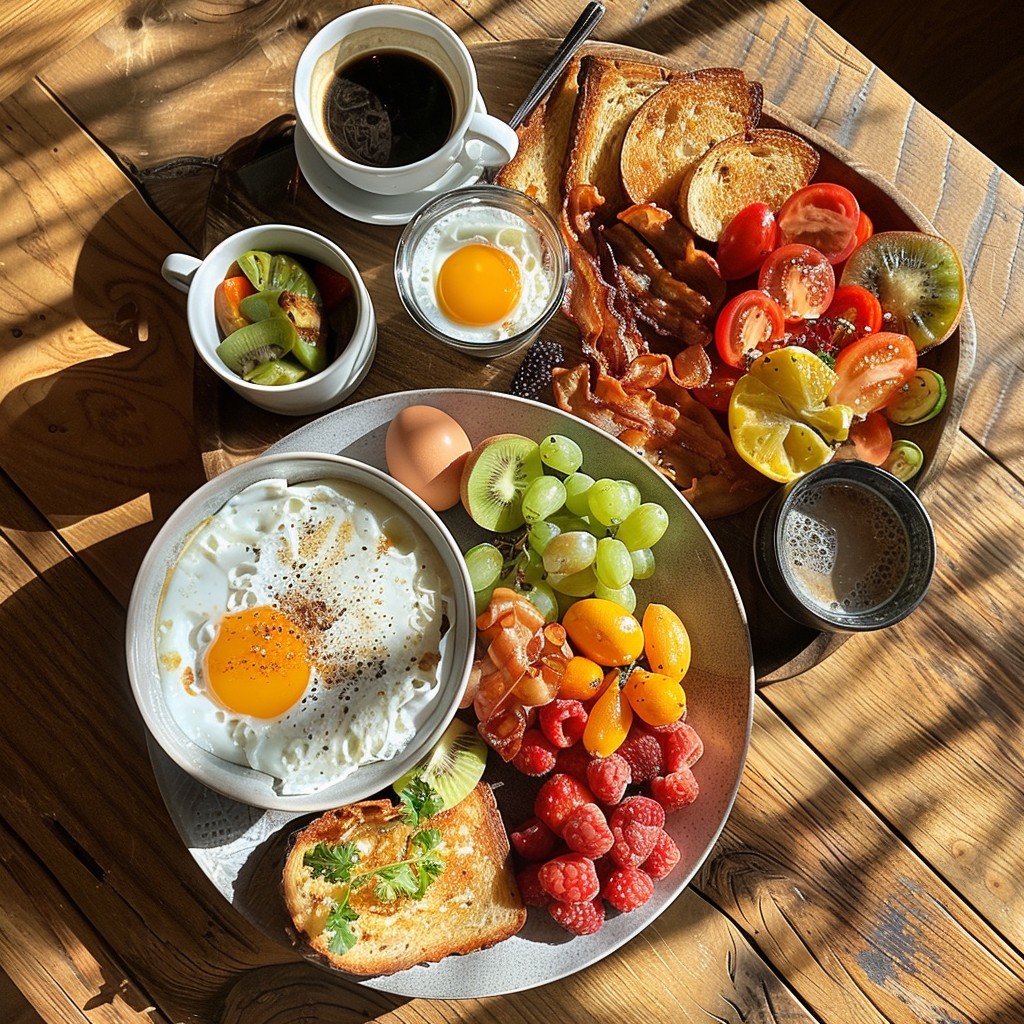 Free Sumptuous Breakfast Spread Image - Breakfast, Morning, Eggs ...