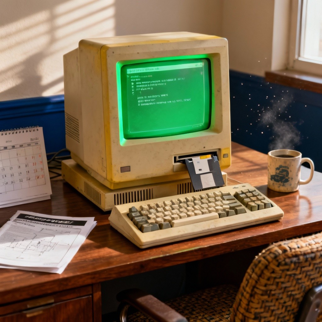 Vnatage Computer Free Vintage Computing Station Image - Retro, Vintage, Computer ...
