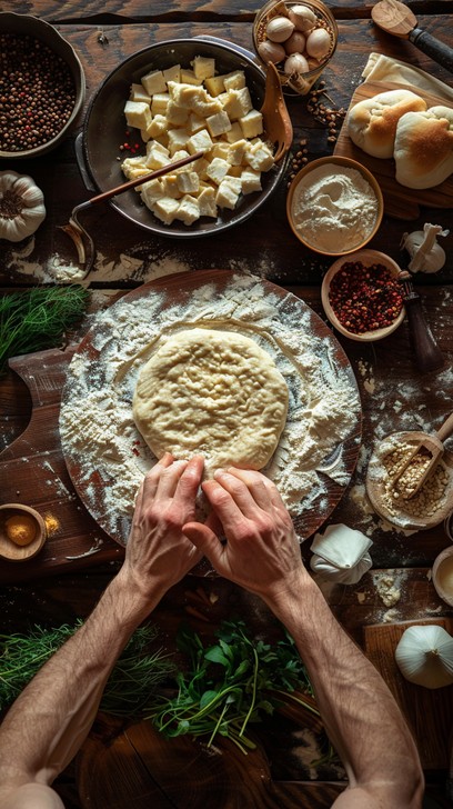 Photo inspiration: Visual Reference: Free Handmade Pasta Preparation Image