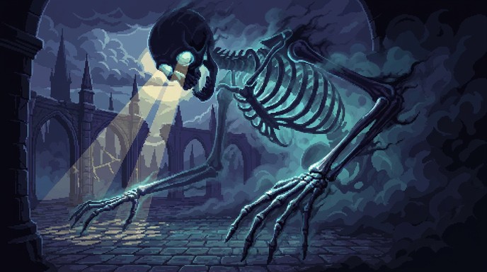 Free Skeletal Shadow Rises Image - Skeleton, Ghost, Shadow | Download ...