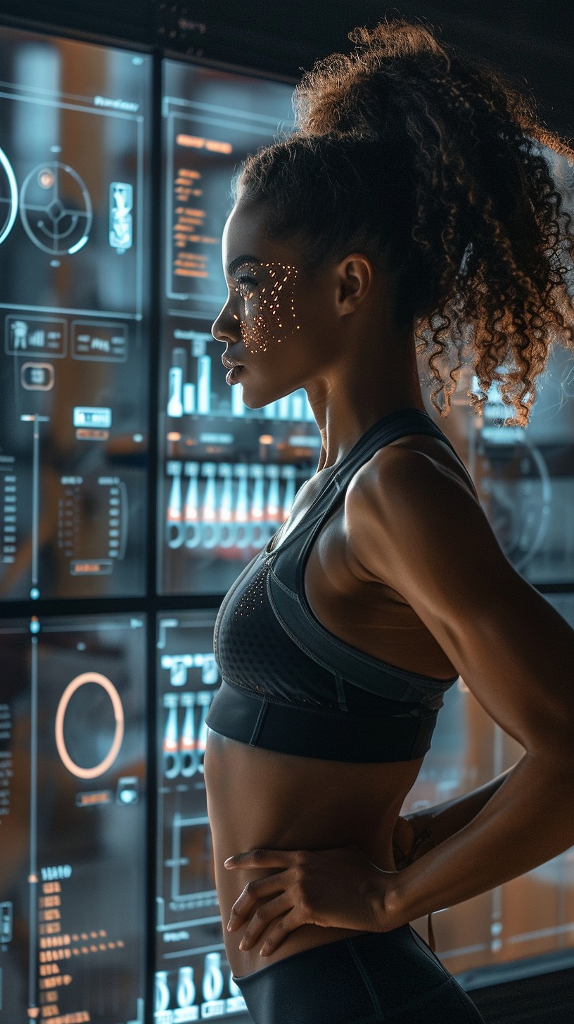 Futureistic Display Free Futuristic Visual Display Image - Woman, Technology, Futuristic ...