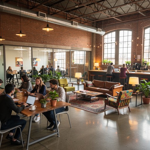 Free Industrial Co-Working Space Image - Coworking, Industrial, Office ...
