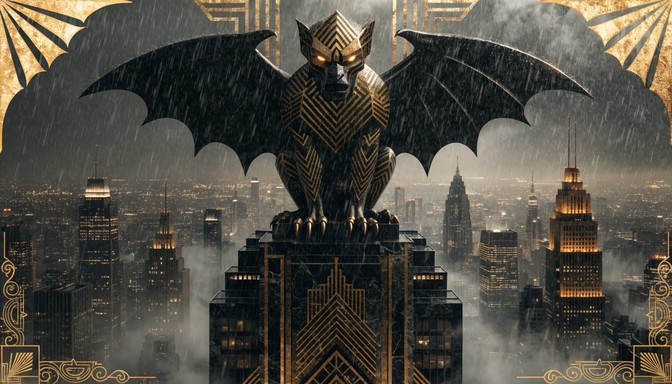 Free Golden Gargoyle Guardian Image - Gargoyle, Deco, Golden | Download ...
