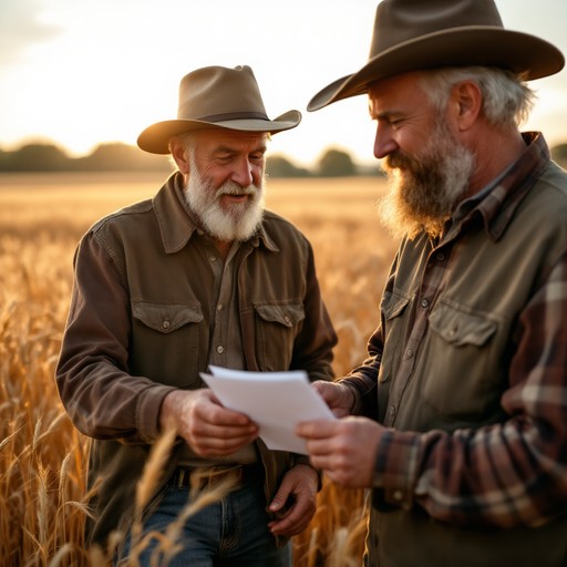 Free Farm Partnership Agreement Image - Farmers, Agriculture, Wheat ...