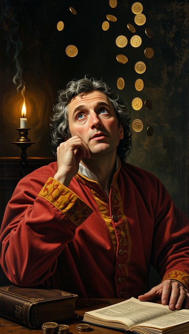 Merchant Philosopher Free Merchant Contemplates Wealth Image - Merchant, Contemplation ...