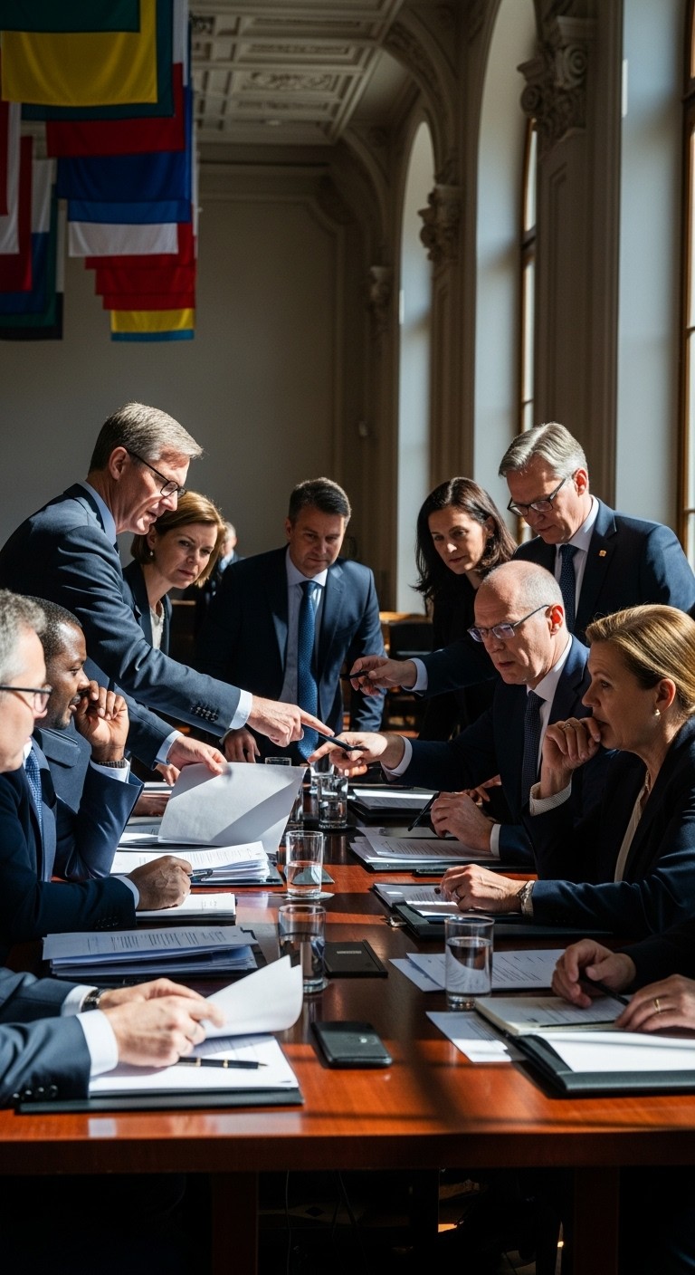 Free Diplomatic table discussion Image - Diplomacy, Government ...