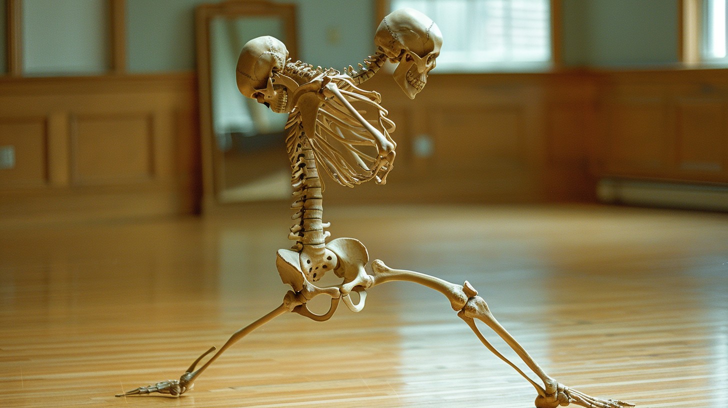Free Skeleton Yoga Pose Image - Skeleton, Yoga, Pose | Download at ...