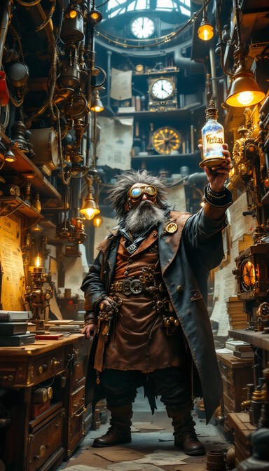 Free Steampunk Judge Inventor Image - Steampunk, Inventor, Judge ...