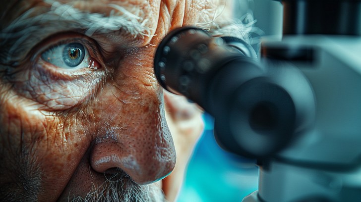 Free Senior Scientist Studying Image - Scientist, Microscope, Research ...