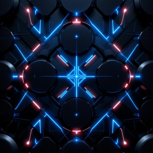 Free Gaming Tech Pattern Image - Abstract, Technology, Geometric ...