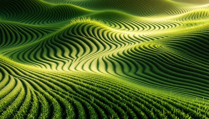 Download Green Rolling Hills Image - Golf, Landscape, Abstract | StockCake