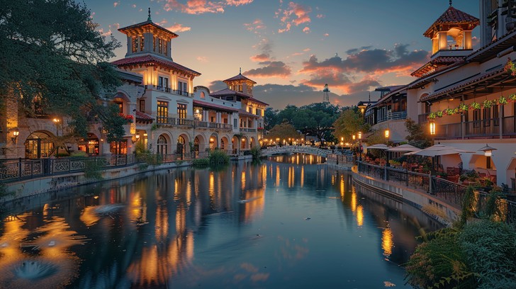 Free Twilight Riverside View Image - Sunset, Riverside, Reflection ...