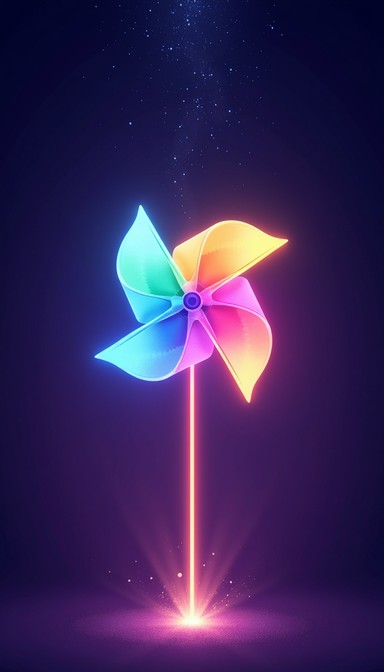 Free Azure Pinwheel Magic Image - Pinwheel, Spinning, Blue | Download ...
