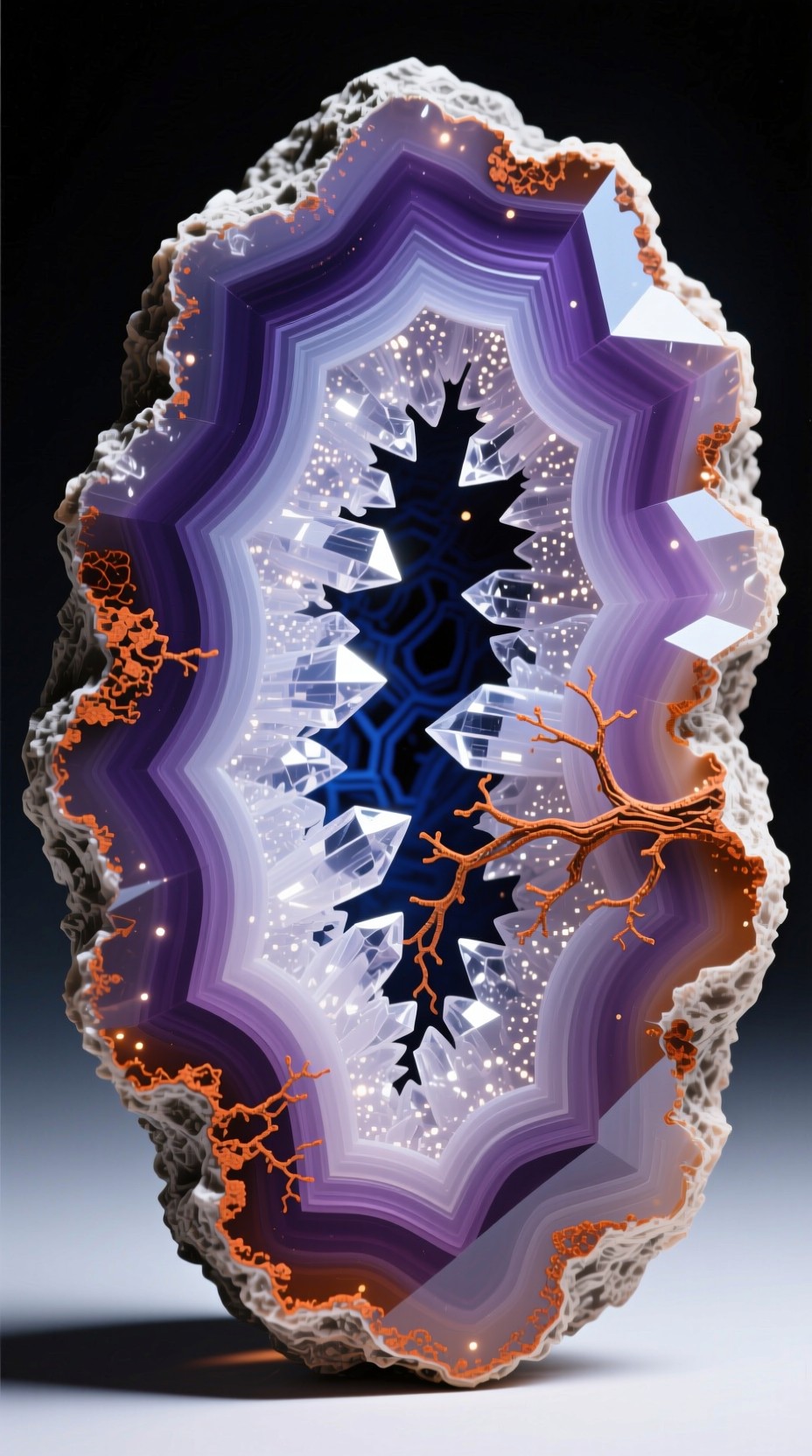 Free Mesmerizing Purple Geode Image - Geode, Agate, Amethyst | Download ...