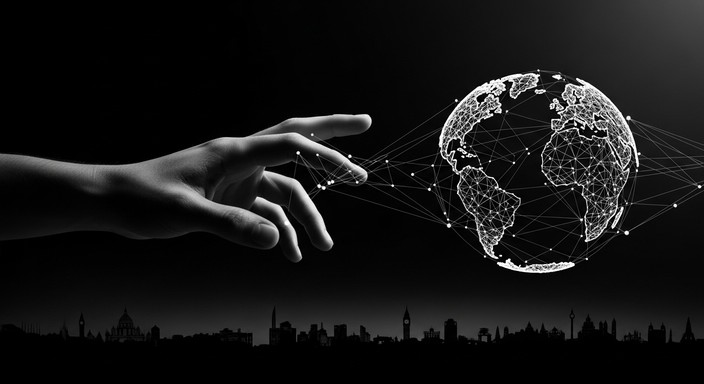 Free Digital World Touch Image - Connection, Global, Technology ...