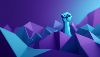 Power Geometry Free Geometric Power Rising Image - Geometric, Protest, Unity ...