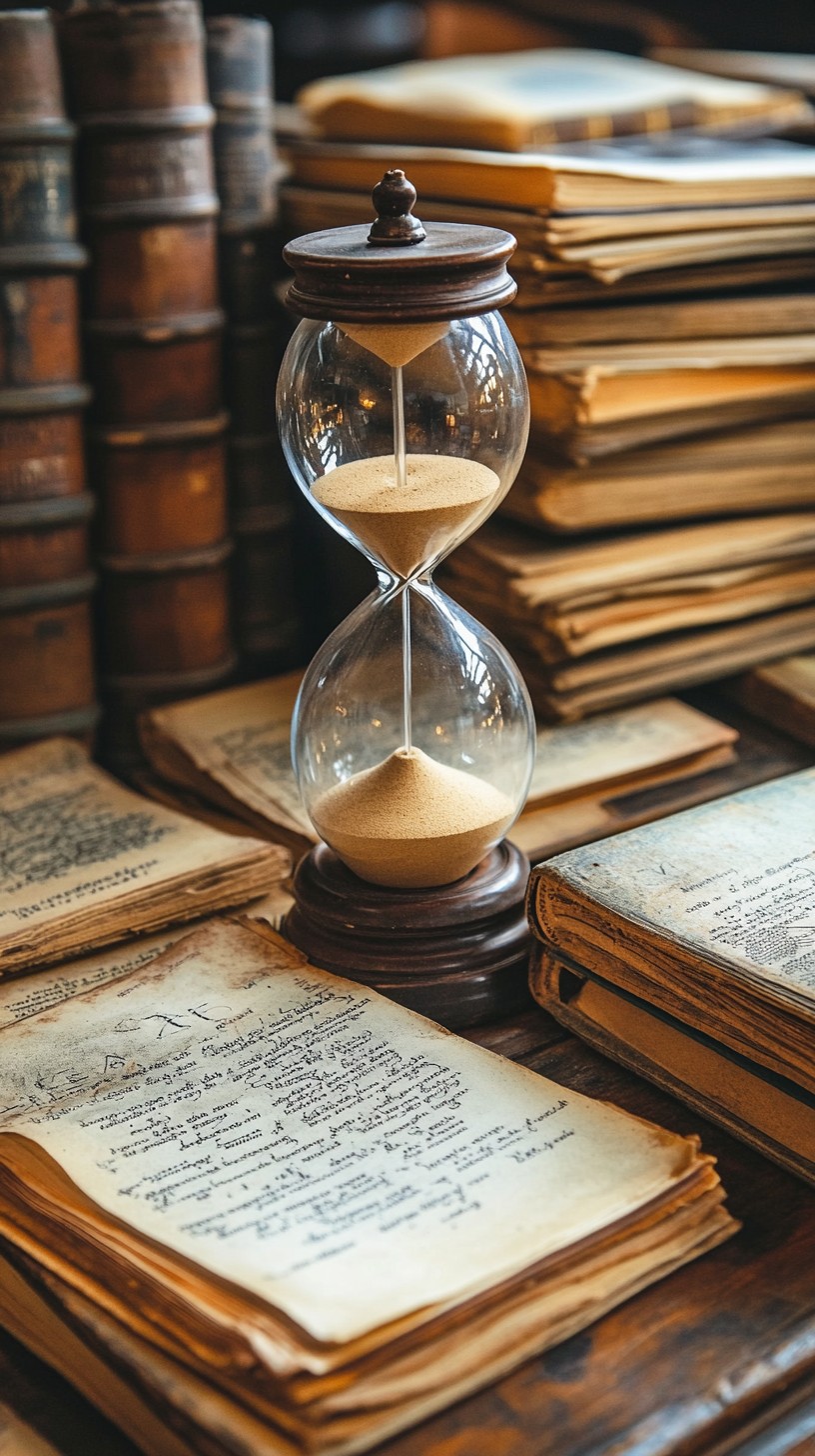 Free Time among books Image - Hourglass, Books, Time | Download at ...