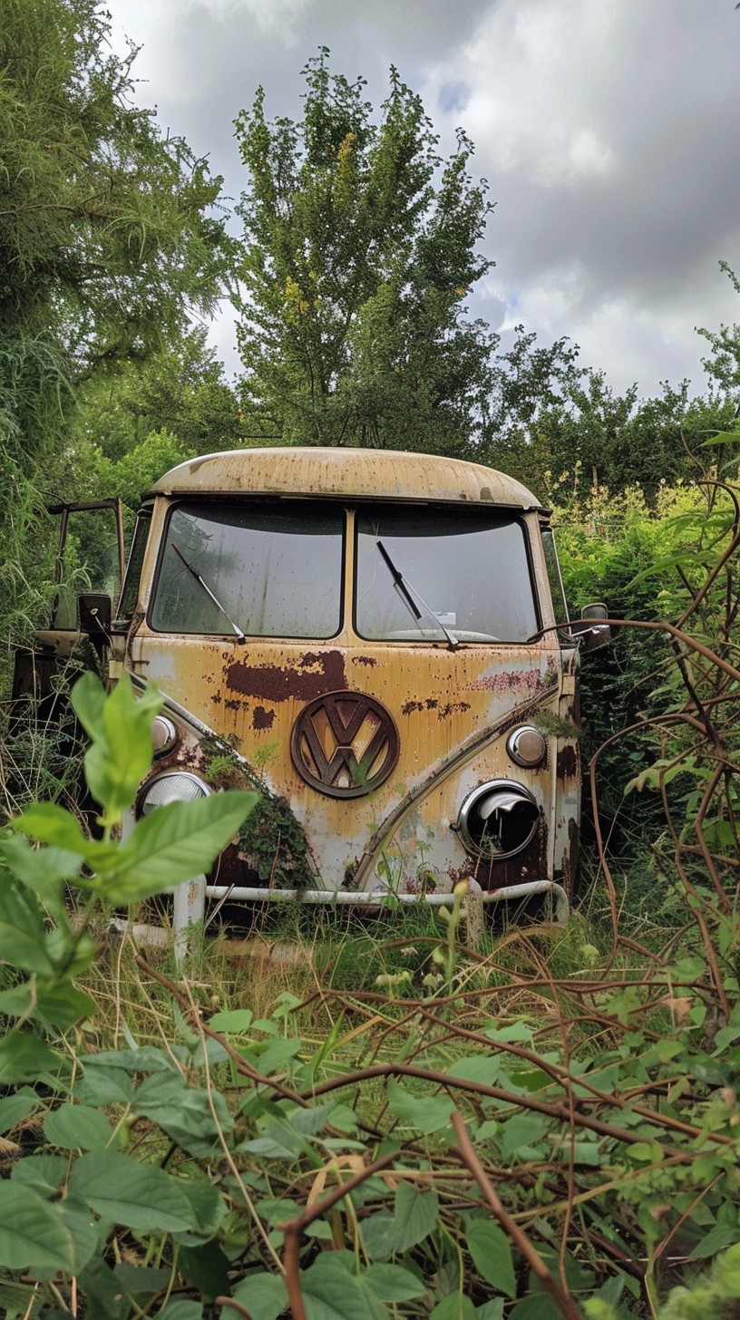 Free Abandoned Vintage Van Image - Abandoned, Rusted, Van | Download at ...