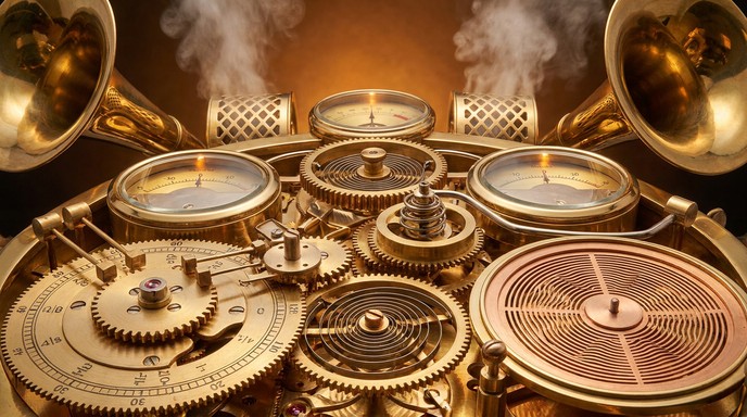 Steam Punk Sound Machine Free Steampunk Sound Machine Image - Steampunk, Clockwork, Mechanical ...