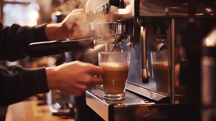 Free Coffee Preparation Scene Image - Coffee, Barista, Espresso ...