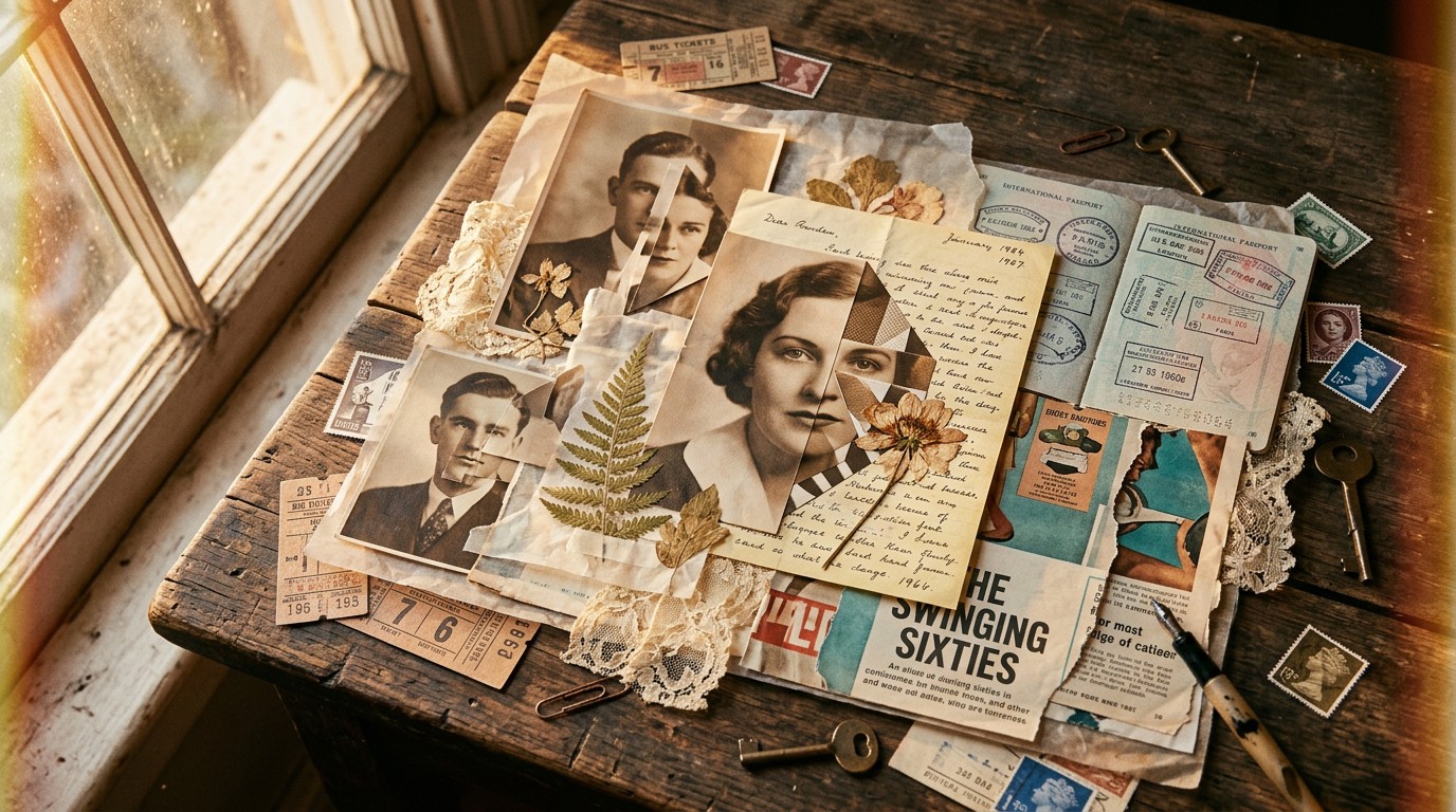 Random Collage For Memory Free Vintage Memory Collage Image - Vintage, Collage, Nostalgic ...