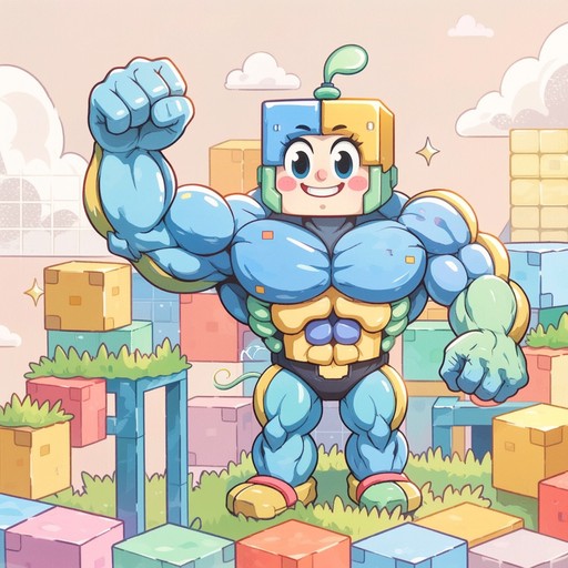 Free Strong Friendly Character Image - Pixelated, Character, Hero ...