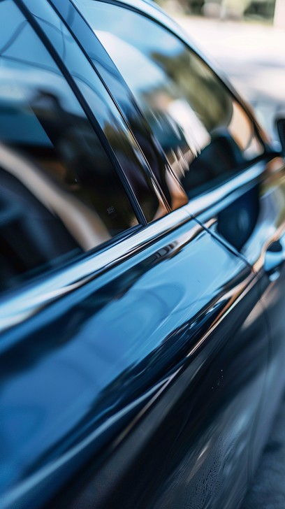 Free Sleek Car Reflection Image - Automotive, Reflection, Blue ...