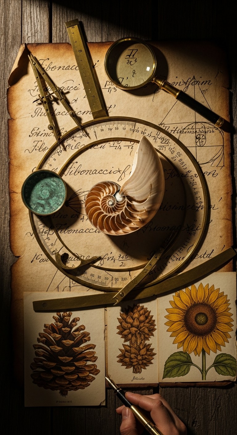 Free Mathematical Nature's Spiral Image - Fibonacci, Nautilus, Spiral ...