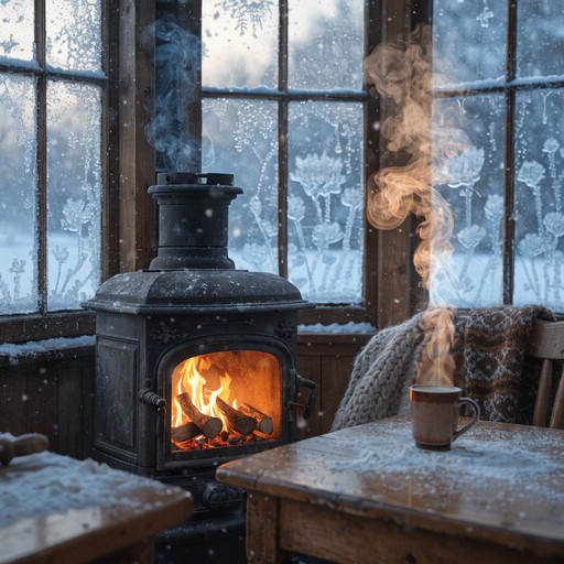 Kitchen Snow Background Free Winter Kitchen Magic Image - Kitchen, Grandmother, Winter ...