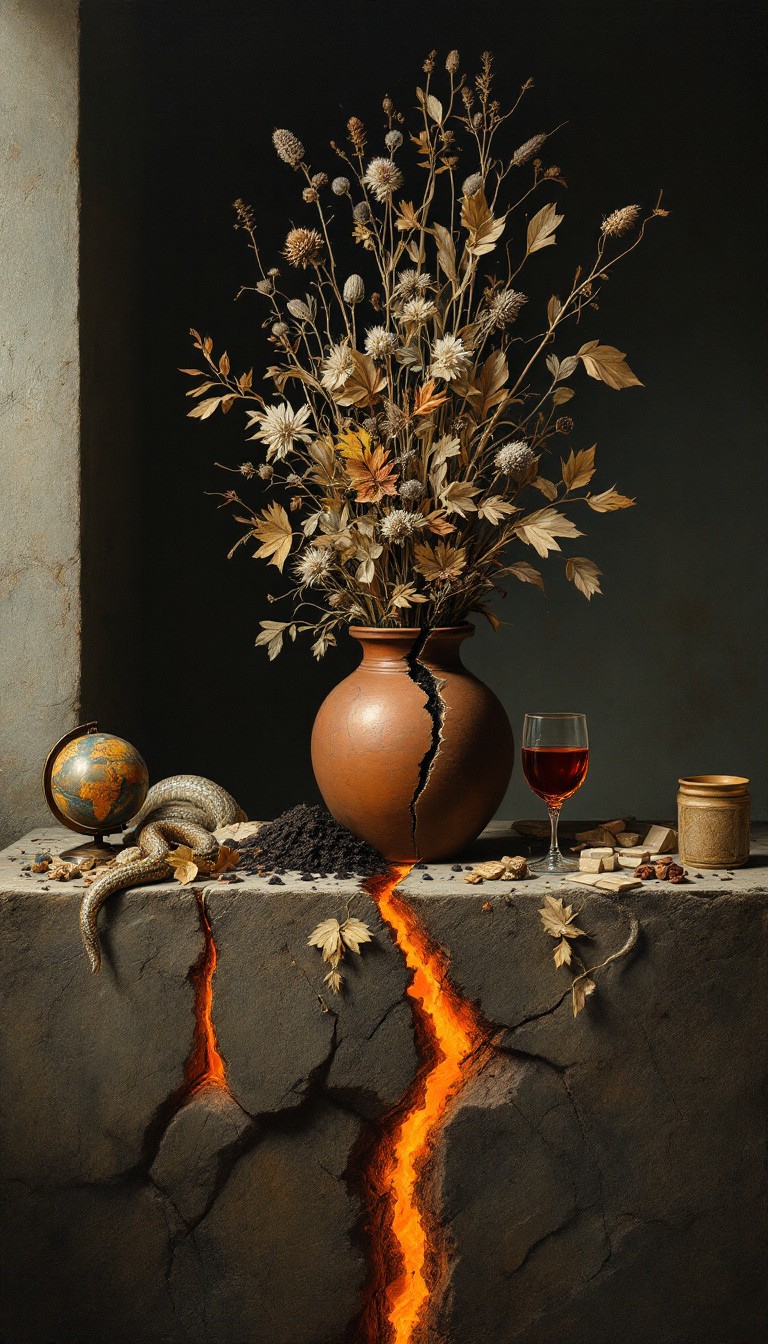 Free Fractured Earth Beauty Image - Stilllife, Painting, Classical ...