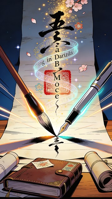 Free Writing Transforms Magically Image - Calligraphy, Manga, Anime ...