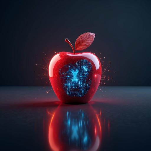 Free Digital Apple Core Image - Apple, Technology, Futuristic ...