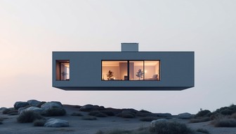 Download Floating Minimalist Home Image - Minimal, Modern, Floating ...