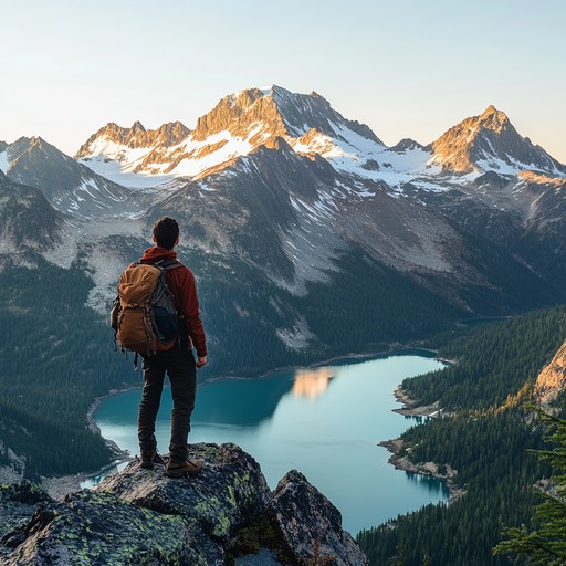 Free Mountain View Adventure Image - Mountains, Hiking, Lake | Download ...