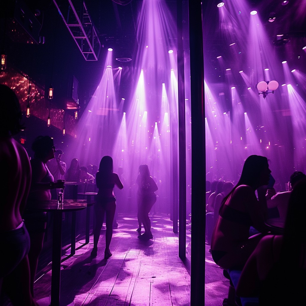 Free Vibrant Club Scene Image - Nightclub, Dancing, Purple | Download ...