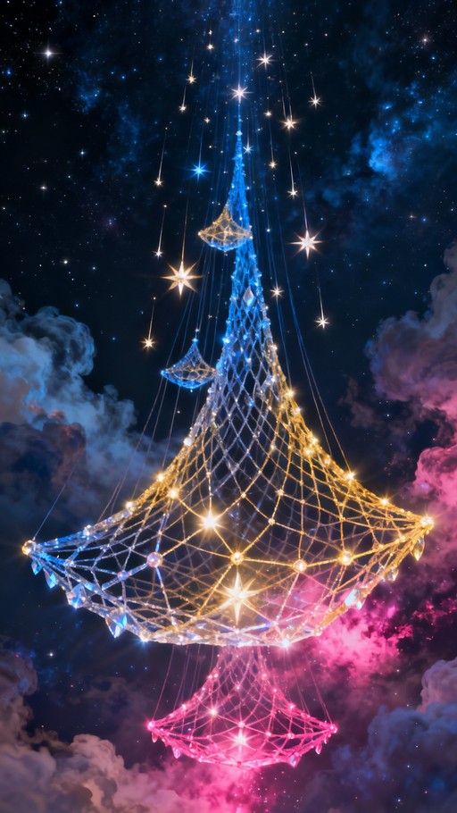 Free Cosmic Net Dreams Image - Cosmic, Dreamscape, Crystalline ...