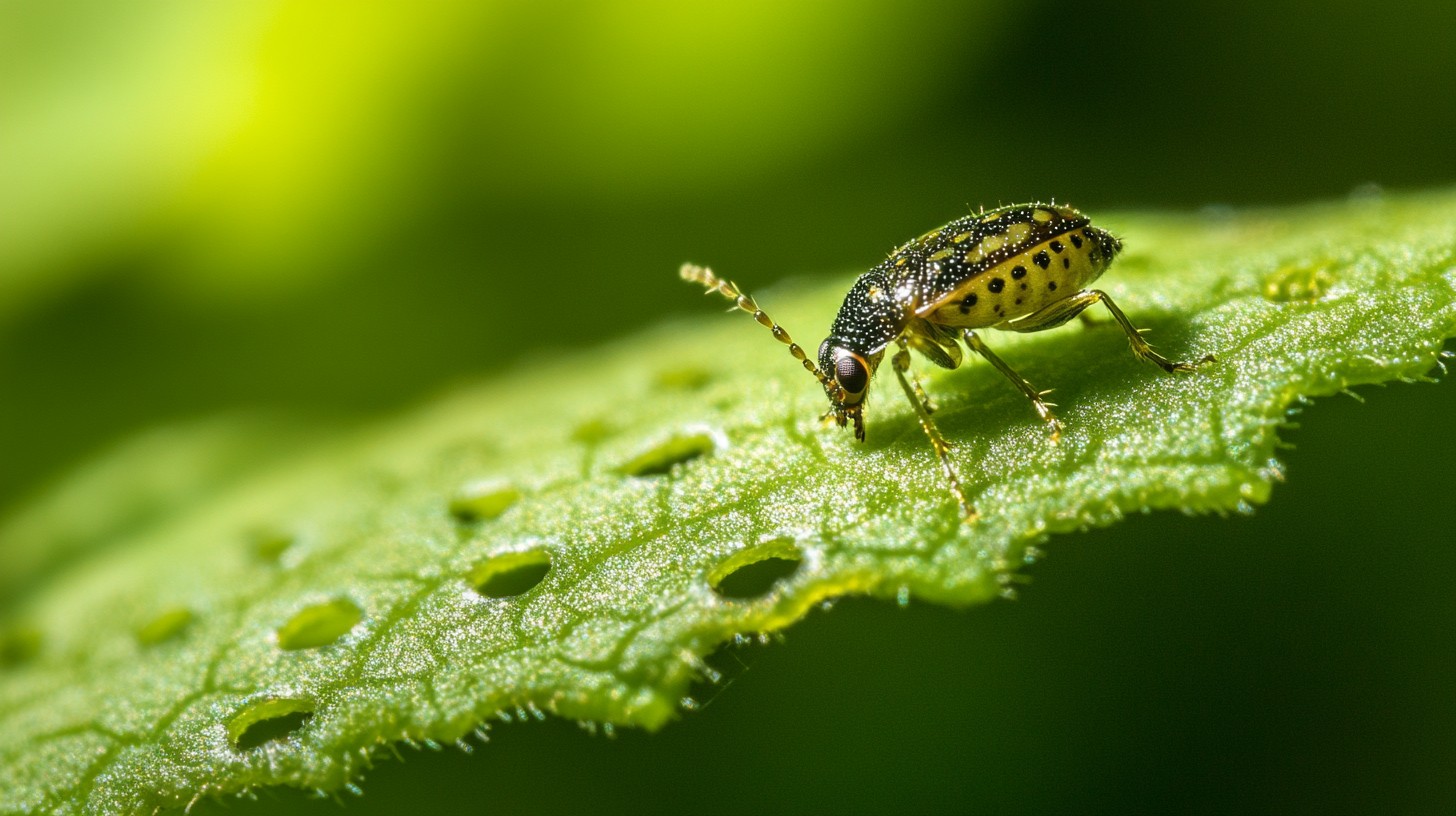 Leaf With Insects Free Insect on leaf Image - Insect, Leaf, Green | Download at StockCake