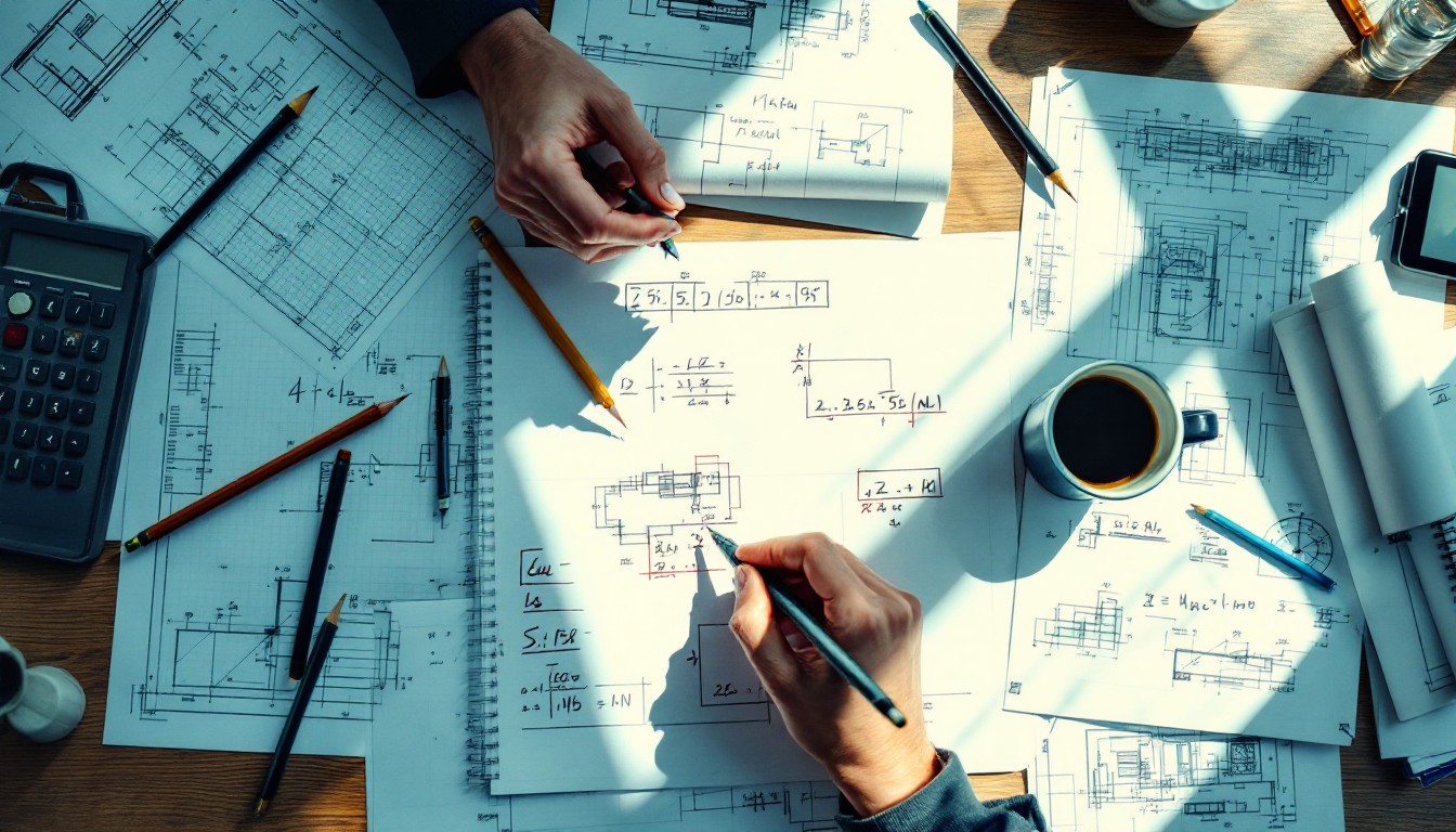 Free Engineering design workspace Image - Blueprints, Engineering ...