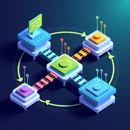 Free Connected Platform Ecosystem Image - Integration, Isometric ...