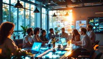 Digital Team System Free Digital Team Collaborating Image - Collaboration, Office ...