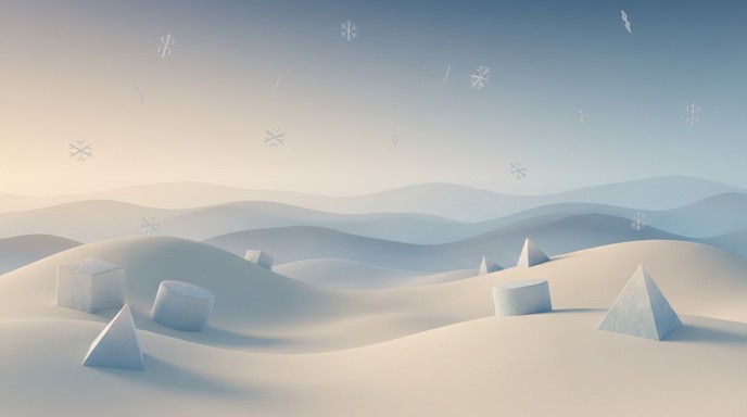 Free Minimalist Winter Serenity Image - Winter, Minimalist, Landscape ...