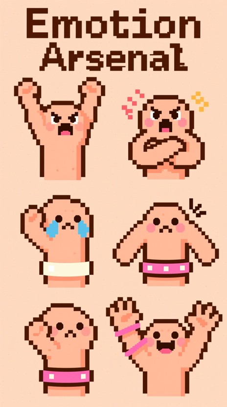 Free Emotional Pixel Arsenal Photo - Pixel, Emotions, Chibi | Download ...