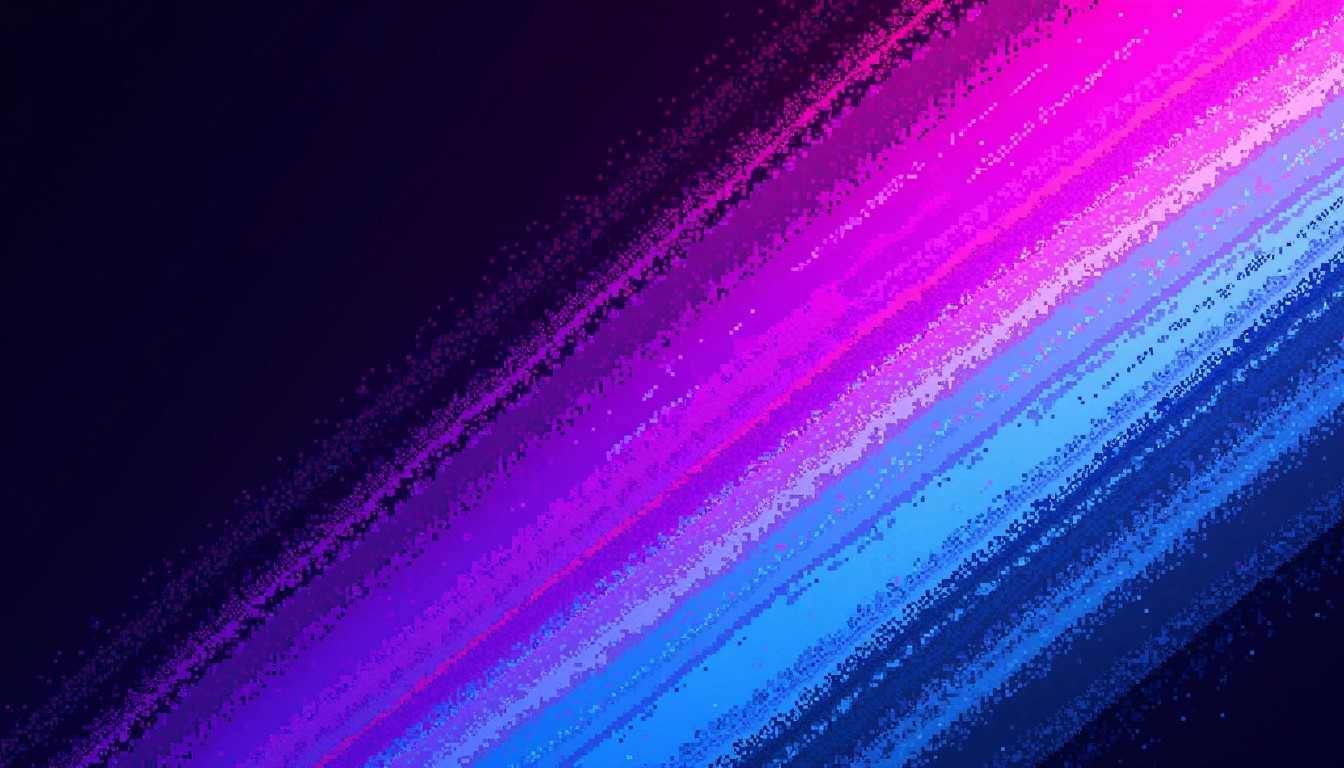 Free Neon Pixel Cascade Photo - Pixel, Neon, Synthwave | Download at ...