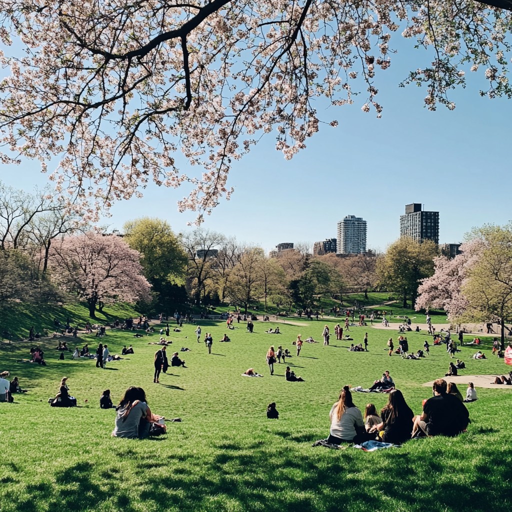 Park Spring Day Free Spring park day Photo - Spring, Park, Cherry | Download at StockCake